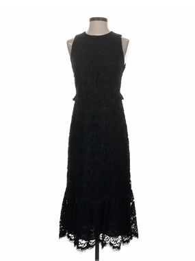 Banana Republic Black Lace Maxi Dress
